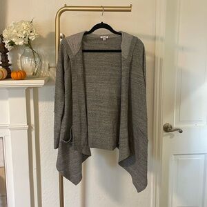 Splendid Gray Sweater Cardigan Size L